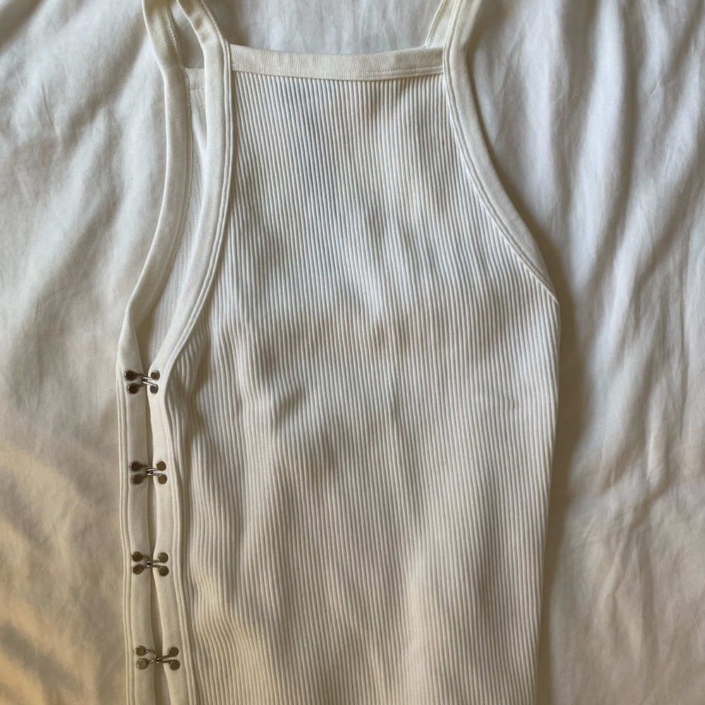 Zara white tank NWOT